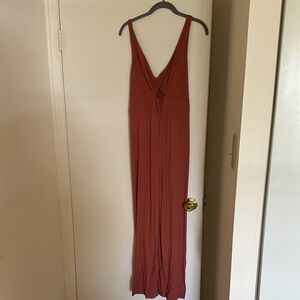 Elegant Rust Romper